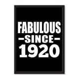 Fabulous Since 1920 - Portrait Frame Photo Tile