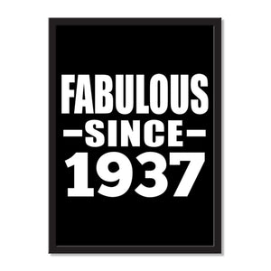 Fabulous Since 1937 - Portrait Frame Photo Tile