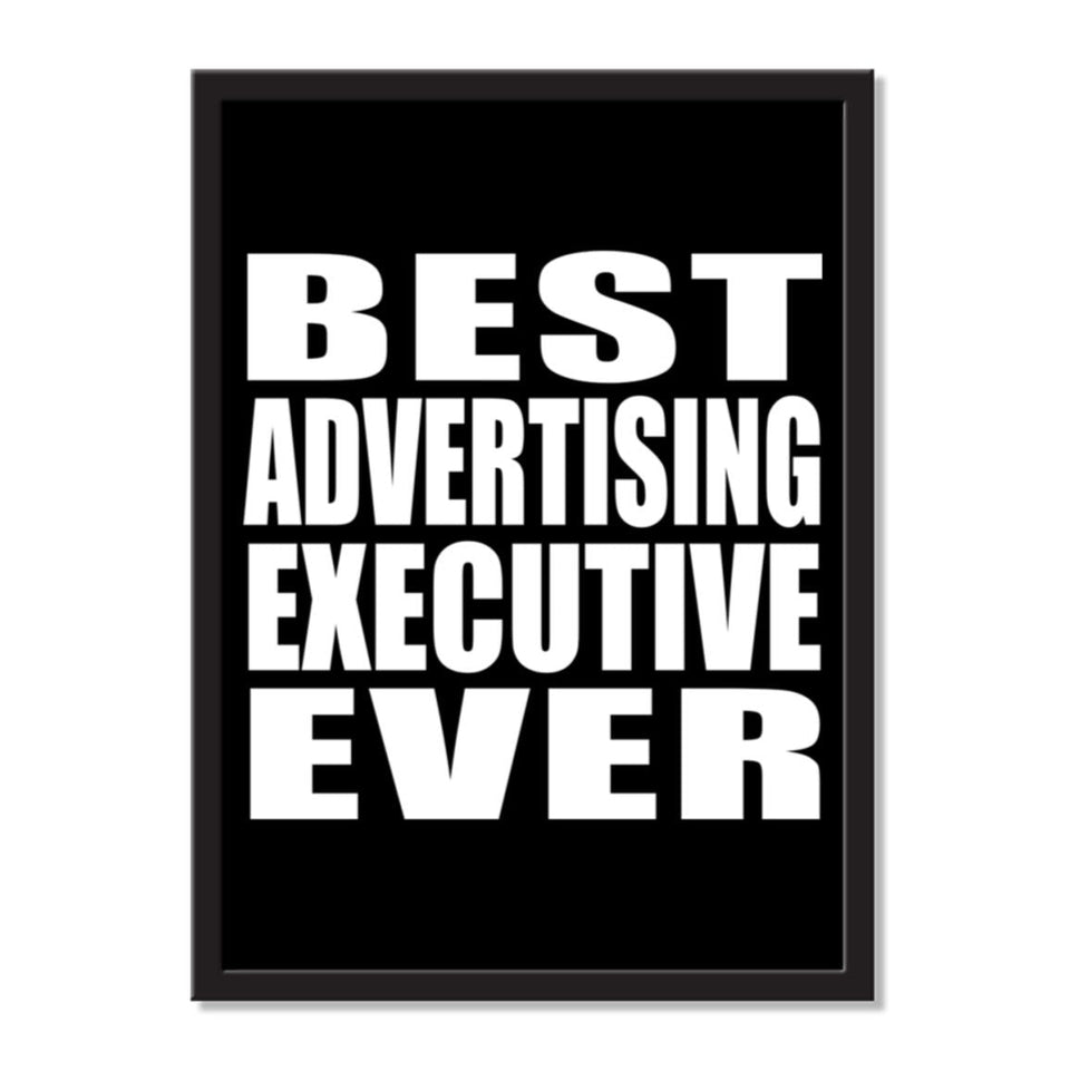 Best Advertising Executive Ever - Portrait Frame Photo Tile