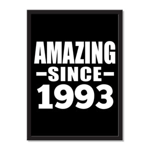 Amazing Since 1993 - Portrait Frame Photo Tile