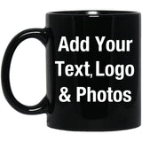 Personalized Custom Gift, Add Photo Logo Text Picture - Coffee Mug