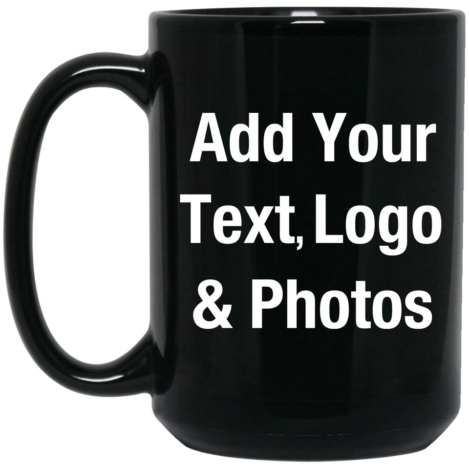 Personalized Custom Gift, Add Photo Logo Text Picture - Coffee Mug