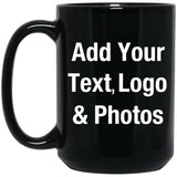 Personalized Custom Gift, Add Photo Logo Text Picture - Coffee Mug