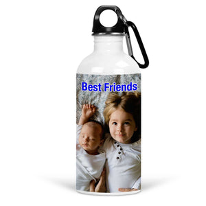 Personalized Custom Gift, Add Photo Logo Text Picture - Water Bottle