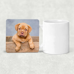 Personalized Custom Gift, Add Photo Logo Text Picture - Drink Coaster