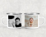 Personalized Custom Gift, Add Photo Logo Text Picture - 12oz Camping Mug