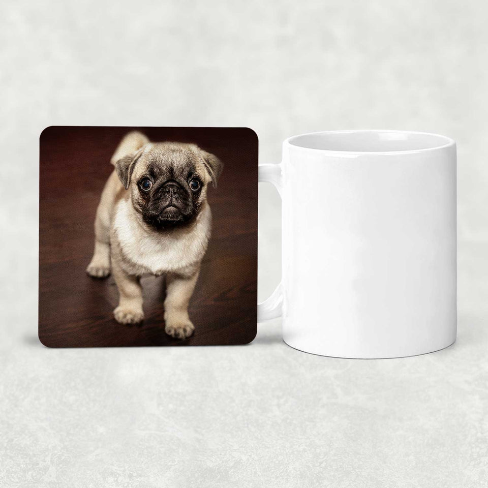 Personalized Custom Gift, Add Photo Logo Text Picture - Drink Coaster