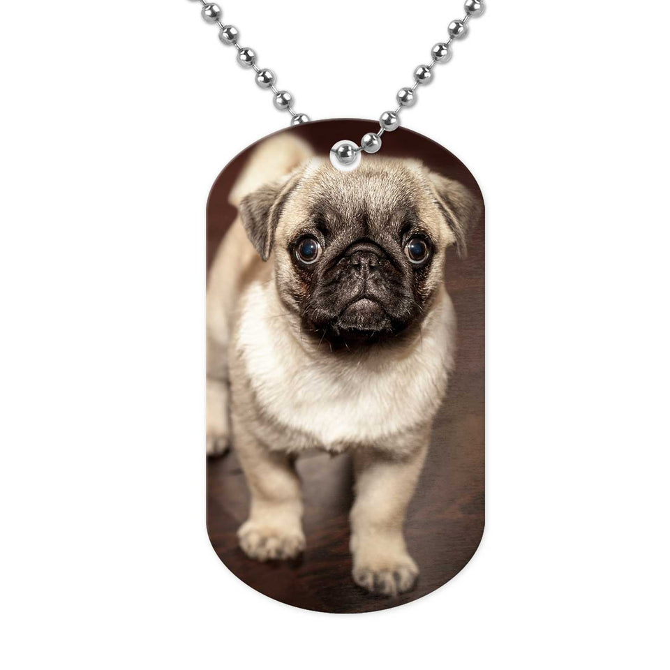Personalized Custom Gift, Add Photo Logo Text Picture - Military Dog Tag