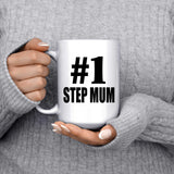 Number One #1 Step Mum - 15 Oz Coffee Mug