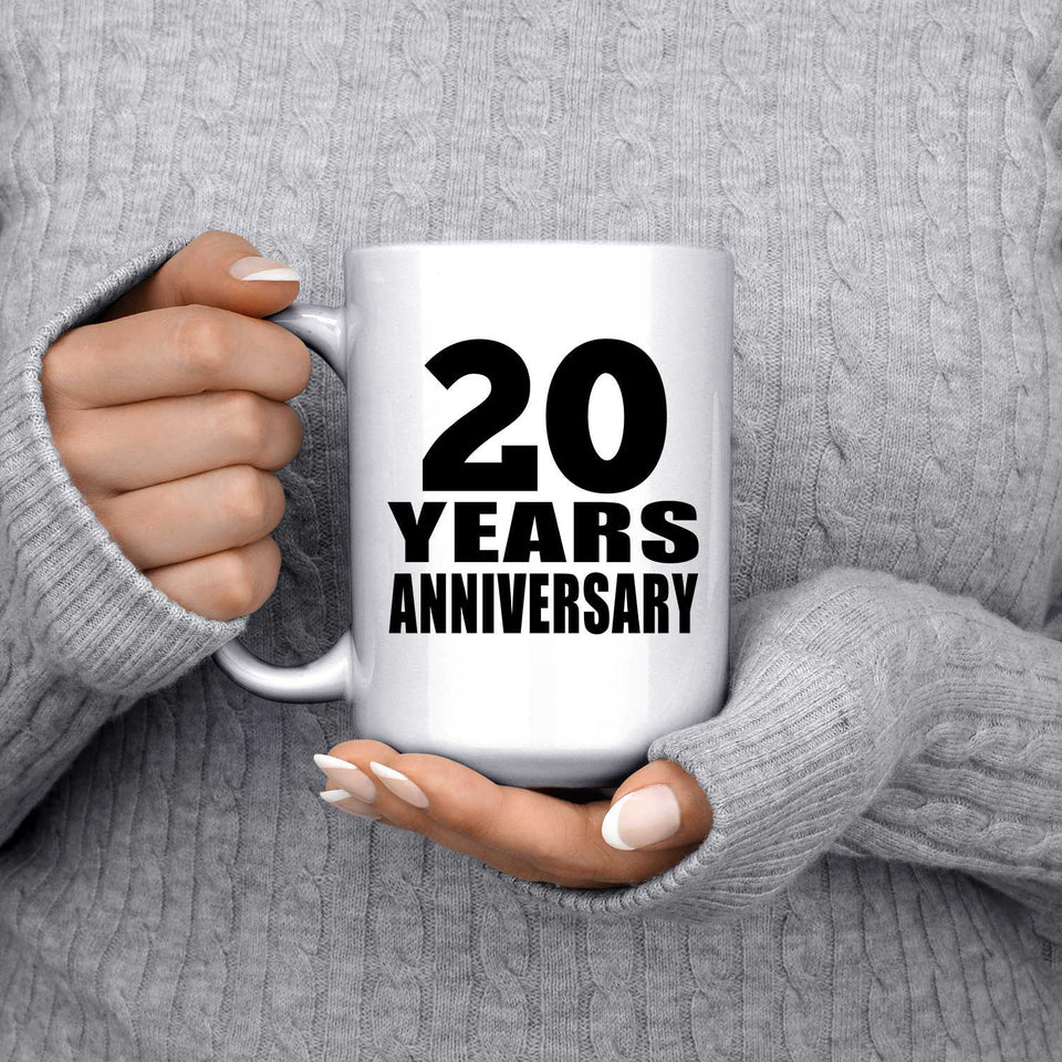 20th Anniversary 20 Years - 15 Oz Coffee Mug