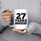 27th Anniversary 27 Years - 15 Oz Coffee Mug
