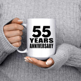 55th Anniversary 55 Years - 15 Oz Coffee Mug