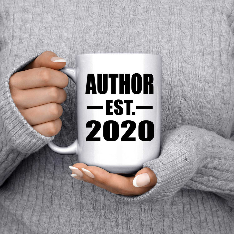 Author Established EST. 2020 - 15oz Coffee Mug