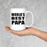 World's Best Papa (Grandpa) - 15 Oz Coffee Mug