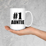 Number One #1 Auntie - 15 Oz Coffee Mug