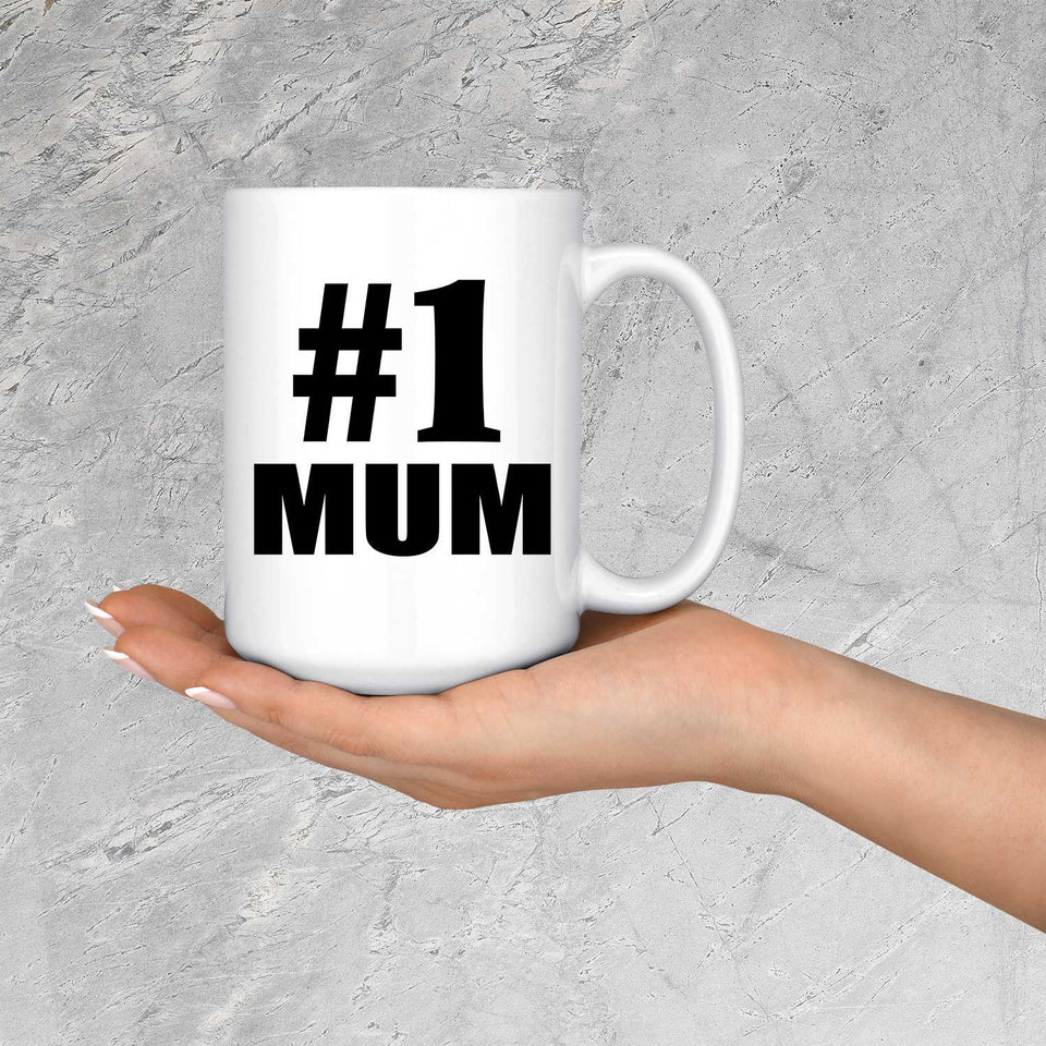 Number One #1 Mum - 15 Oz Coffee Mug