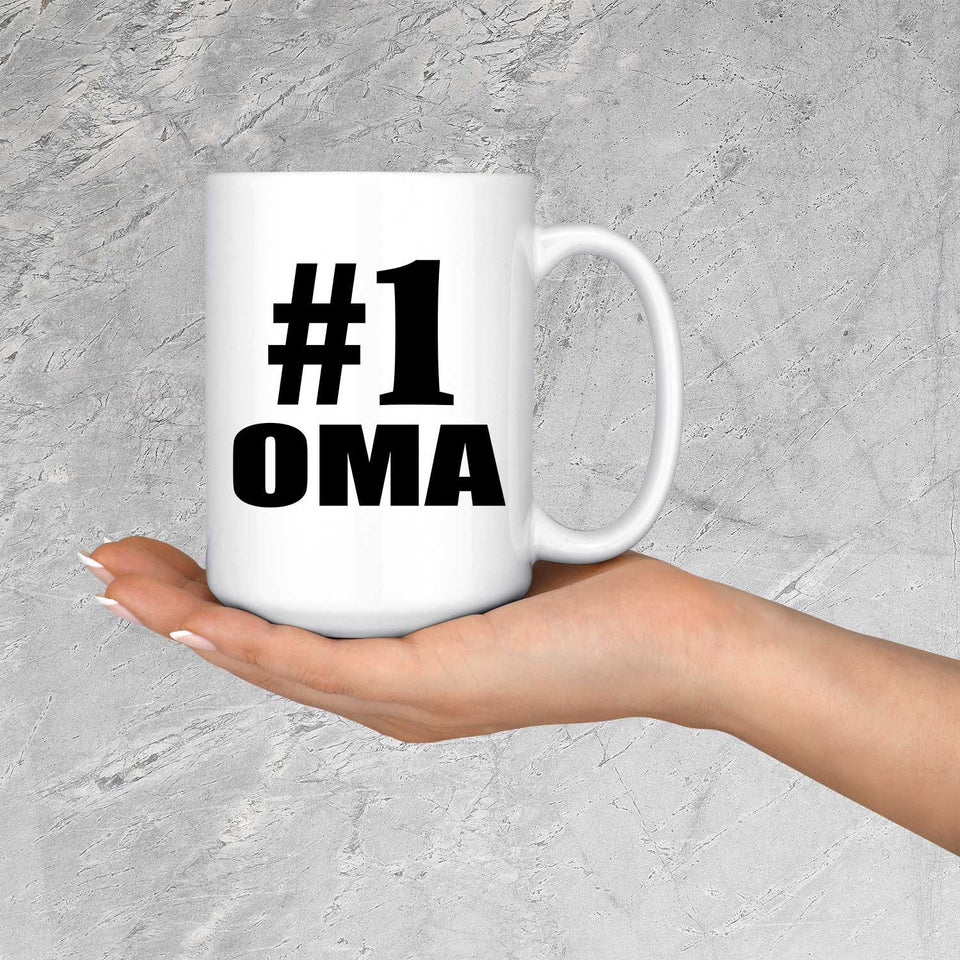 Number One #1 Oma - 15 Oz Coffee Mug