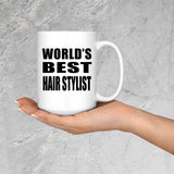 World's Best Hair Stylist - 15 Oz Coffee Mug