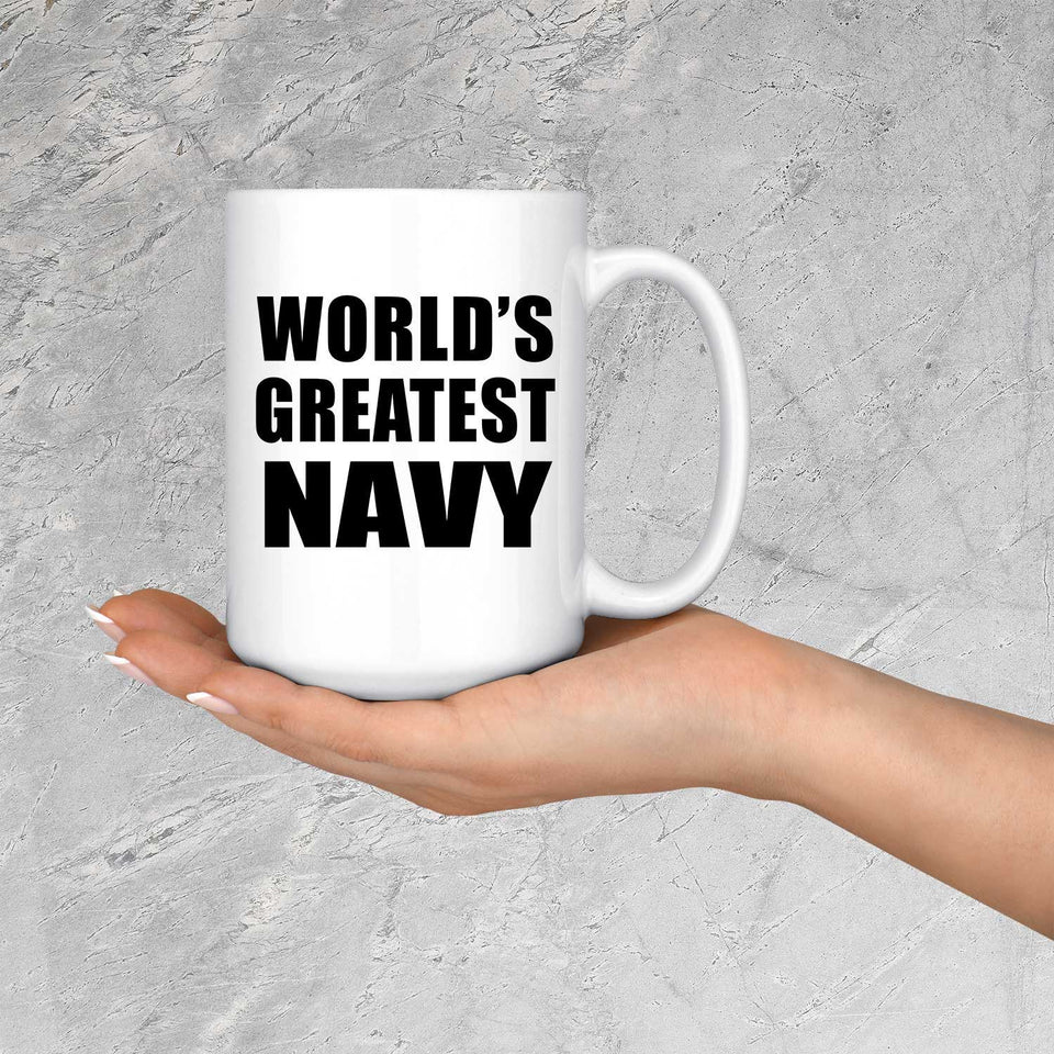 World's Greatest Navy - 15 Oz Coffee Mug