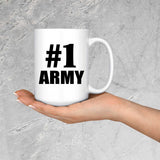 Number One #1 Army - 15 Oz Coffee Mug