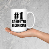 Number One #1 Computer Technician - 15 Oz Coffee Mug