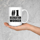 Number One #1 Recreation Worker - 15 Oz Coffee Mug