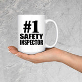 Number One #1 Safety Inspector - 15 Oz Coffee Mug