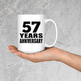 57th Anniversary 57 Years - 15 Oz Coffee Mug