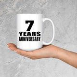 7th Anniversary 7 Years - 15 Oz Coffee Mug