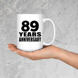 89th Anniversary 89 Years - 15 Oz Coffee Mug
