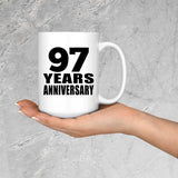 97th Anniversary 97 Years - 15 Oz Coffee Mug