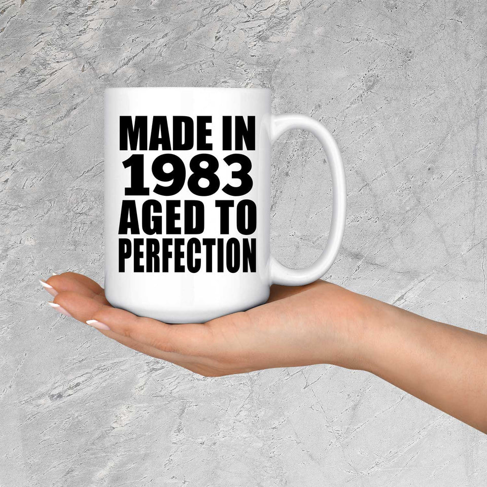 41st Birthday Made In 1983 Aged to Perfection - 15 Oz Coffee Mug