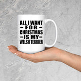All I Want For Christmas Is My Welsh Terrier - 15 Oz Coffee Mug