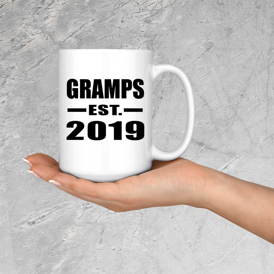 Gramps Established EST. 2019 - 15oz Coffee Mug