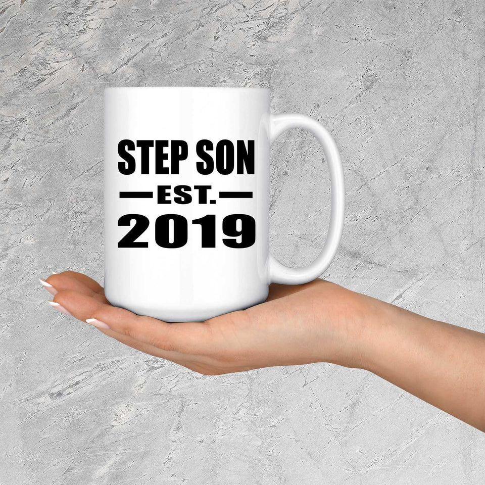 Step Son Established EST. 2019 - 15oz Coffee Mug