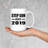 Step Son Established EST. 2019 - 15oz Coffee Mug