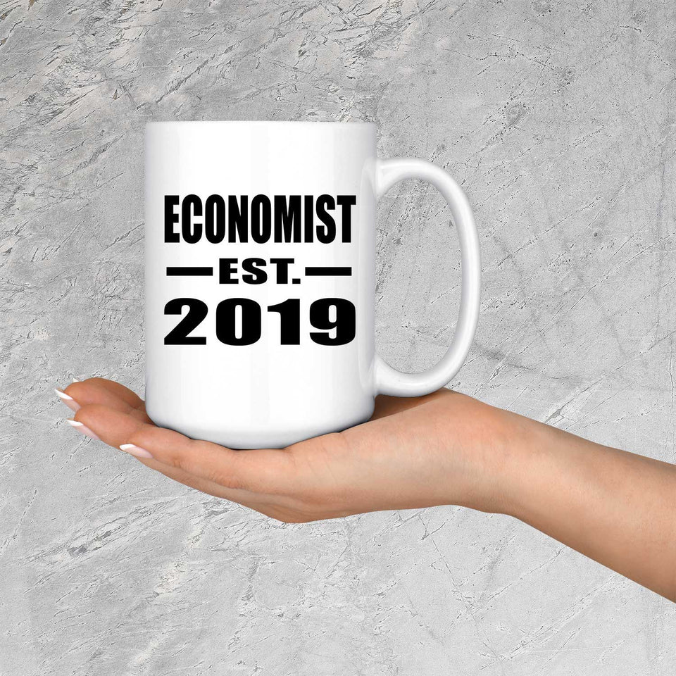 Economist Established EST. 2019 - 15oz Coffee Mug