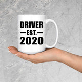 Driver Established EST. 2020 - 15oz Coffee Mug