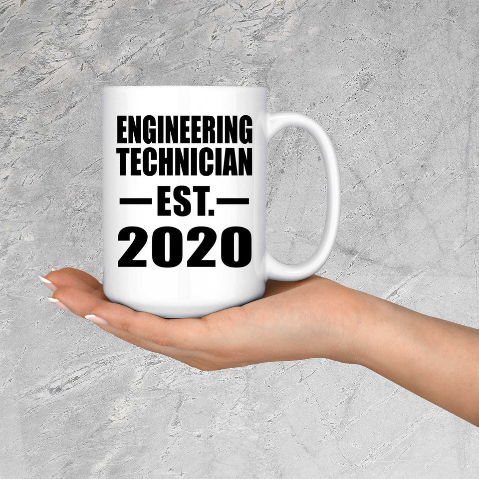 Engineering Technician Established EST. 2020 - 15oz Coffee Mug