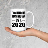Engineering Technician Established EST. 2020 - 15oz Coffee Mug