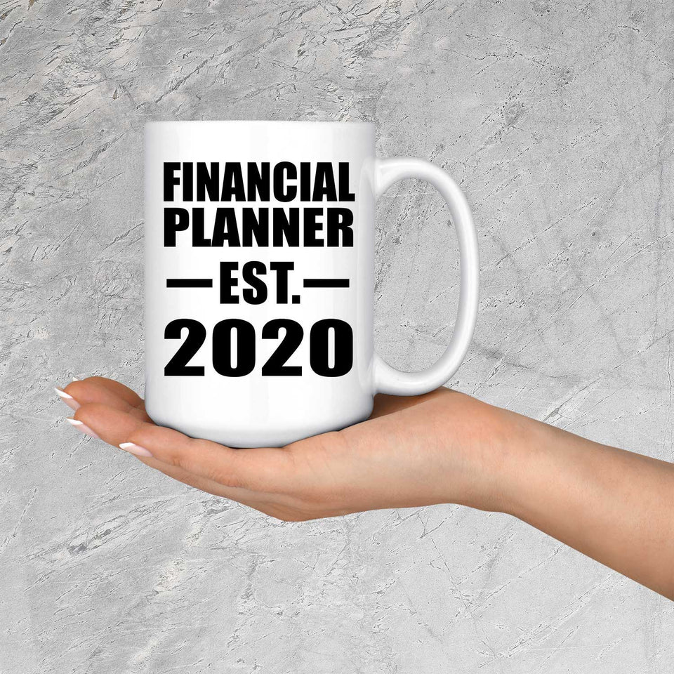 Financial Planner Established EST. 2020 - 15oz Coffee Mug