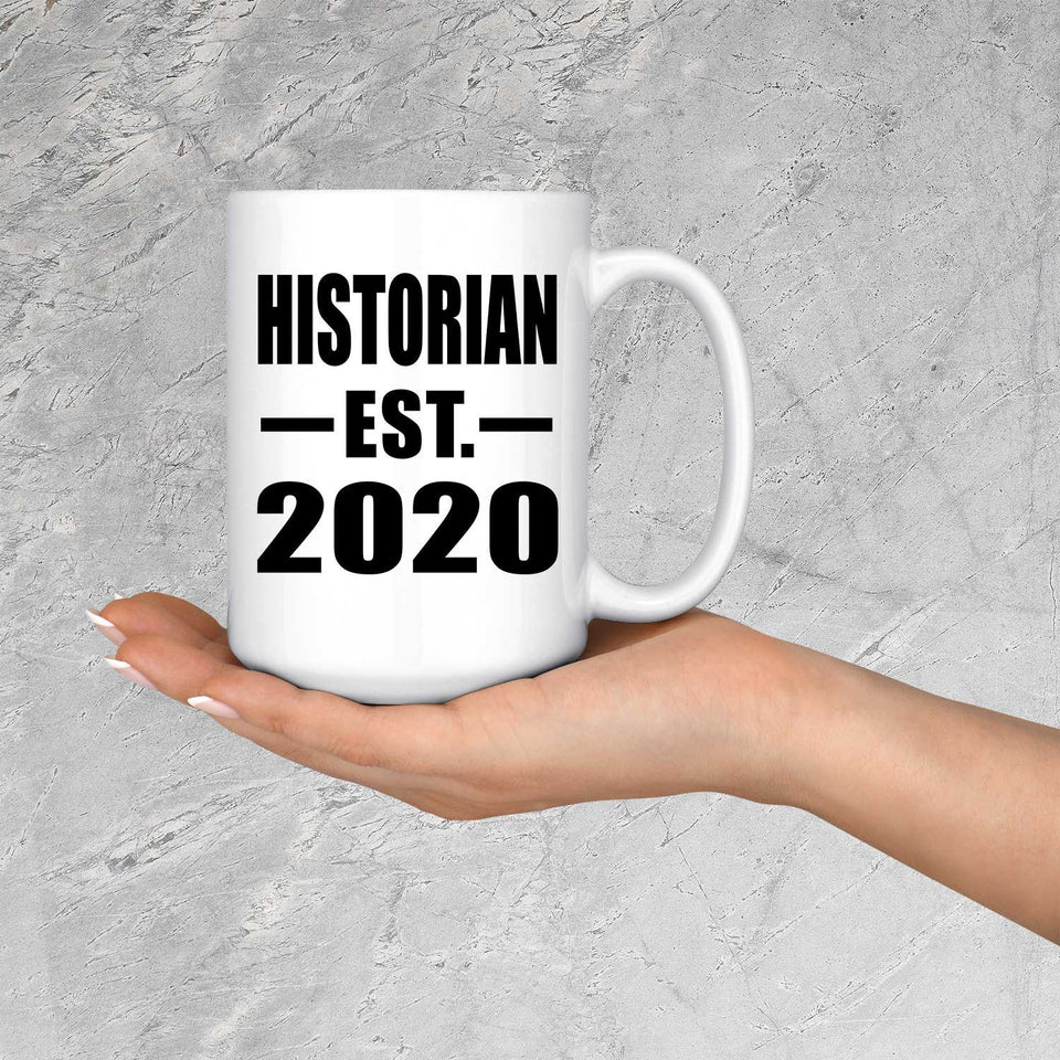 Historian Established EST. 2020 - 15oz Coffee Mug