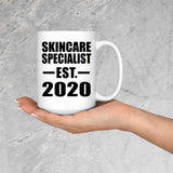 Skincare Specialist Established EST. 2020 - 15oz Coffee Mug