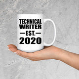 Technical Writer Established EST. 2020 - 15oz Coffee Mug