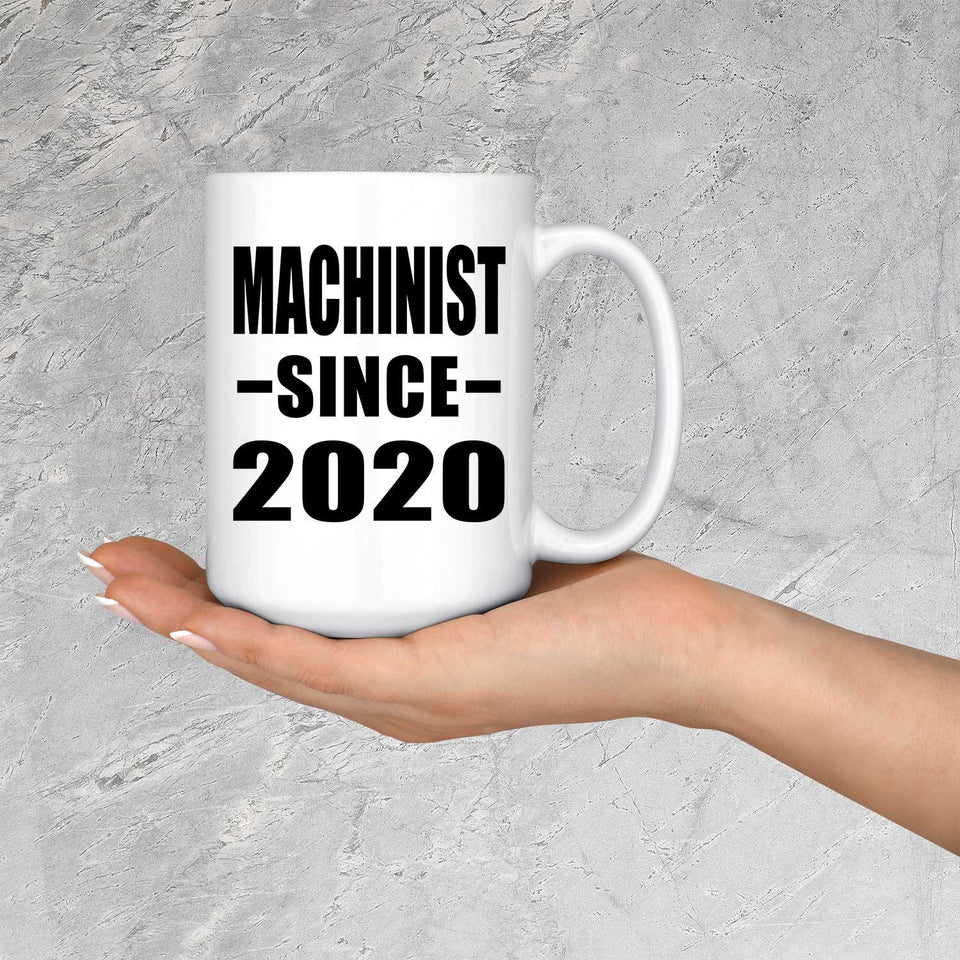 Machinist Since 2020 - 15oz Coffee Mug