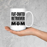Flat-Coated Retriever Mom - 15oz Coffee Mug