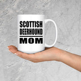 Scottish Deerhound Mom - 15oz Coffee Mug
