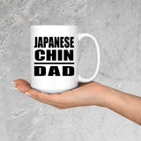 Japanese Chin Dad - 15oz Coffee Mug
