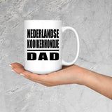 Nederlandse Kooikerhondje Dad - 15oz Coffee Mug