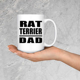 Rat Terrier Dad - 15oz Coffee Mug